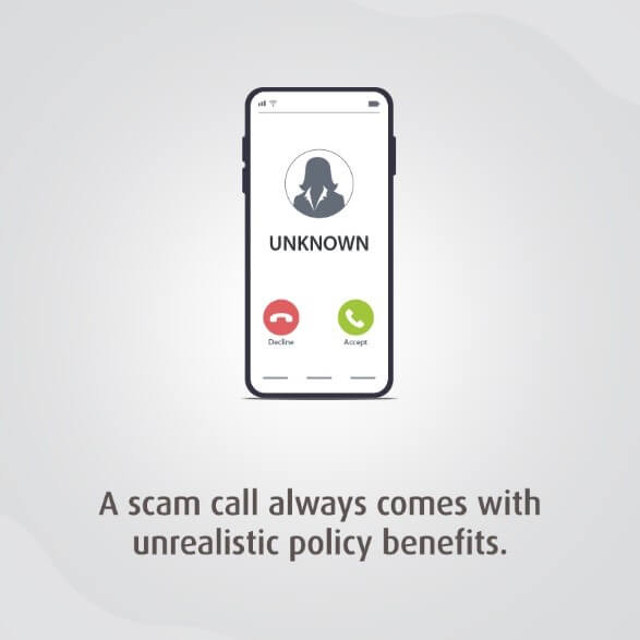 Insurance Scam Calls come with Unrealistic Benefits